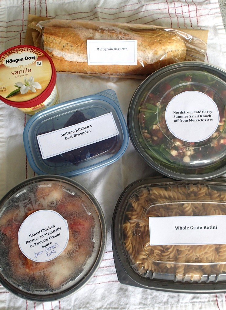 Taking meals to new moms and the sick (or otherwise afflicted) - Tips and meal plans. From dirtydishclub.com